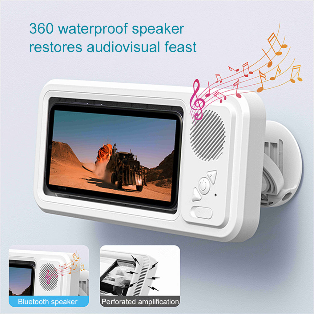 HydroSound Waterproof Shower Speaker & Phone Holder