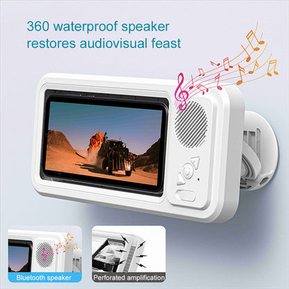 HydroSound Waterproof Shower Speaker & Phone Holder
