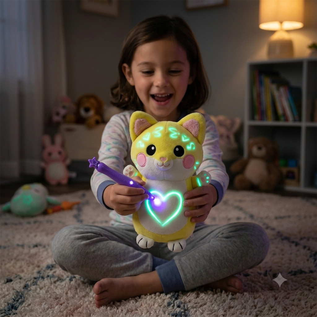 GlowPal™ Drawing Plush